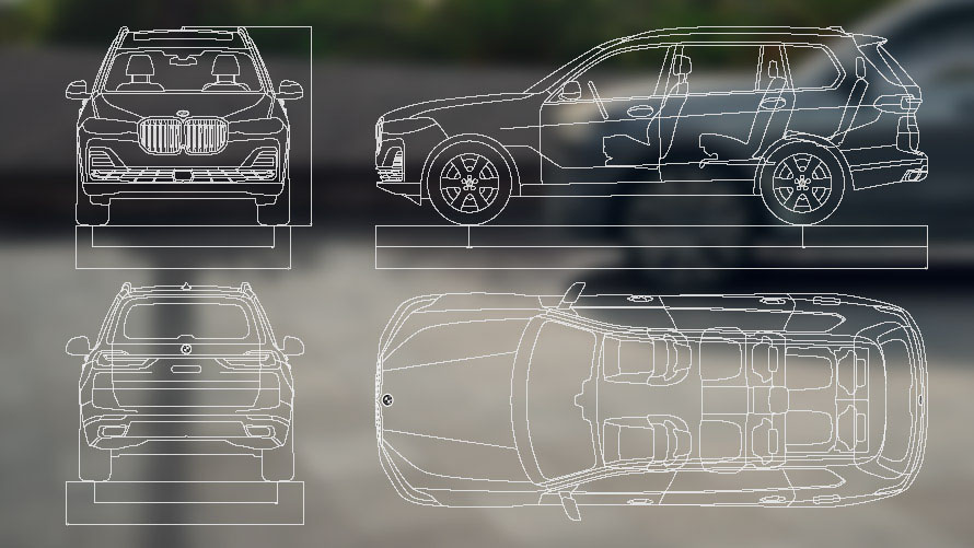 DANE TECHNICZNE NOWEGO BMW X7.